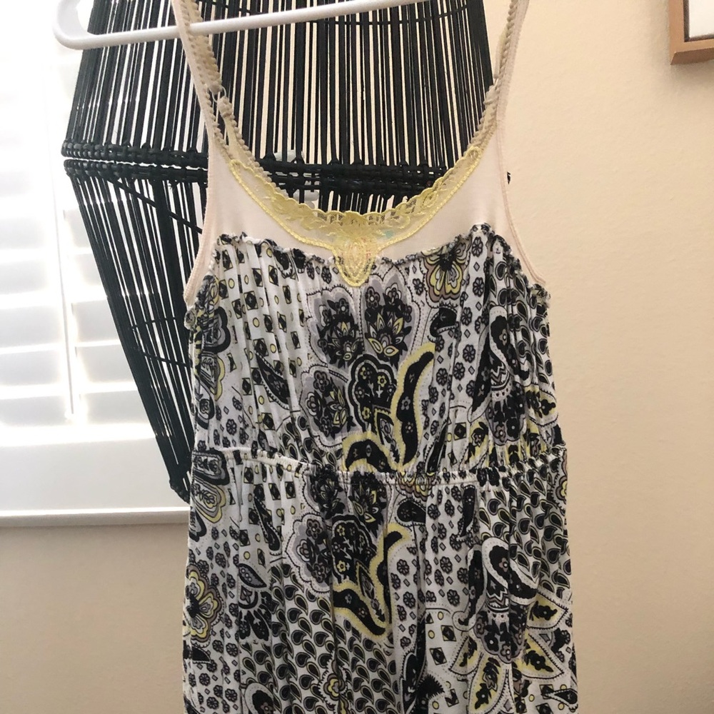 N/W FREE PEOPLE XS Floral Paisley Boho Tank Top